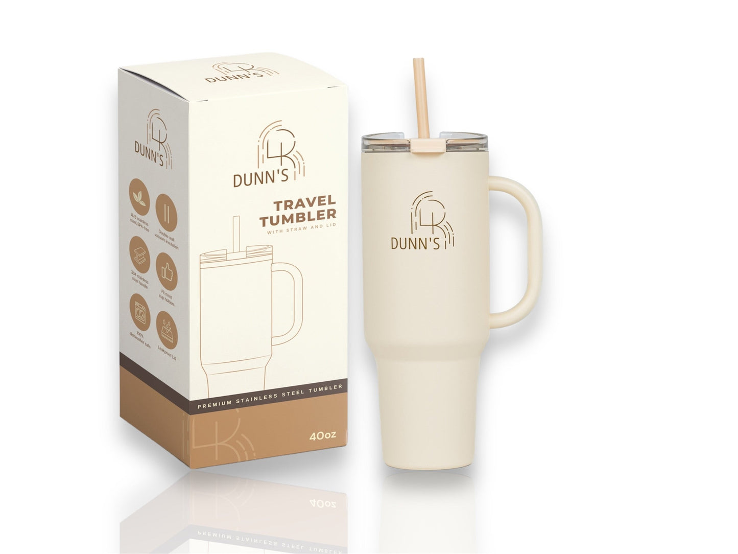 40oz Dunn's tumbler